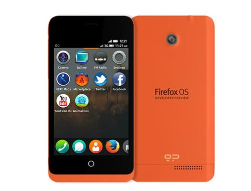 Smartphone đầu tiên chạy hệ điều hành Firefox ra mắt