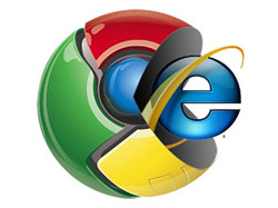 Google Chrome dần bỏ xa IE về thị phần trình duyệt