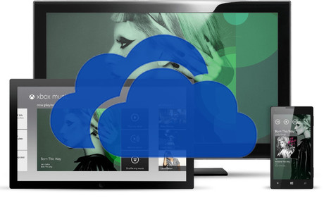 SkyDrive được Microsoft tích hợp tính năng phát nhạc