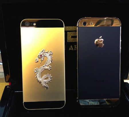 Lóa mắt với iPhone 5 đúc vàng nguyên khối giá 380 triệu tại Việt Nam