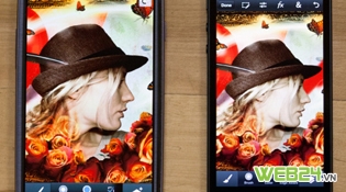 Photoshop Touch có phiên bản cho iPhone và Android, giá 5 USD