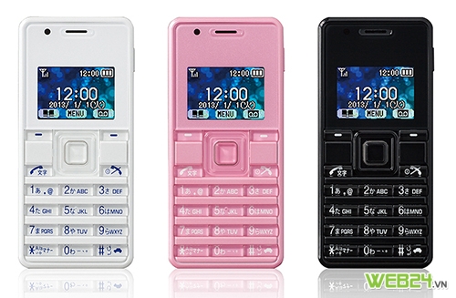 Phone Strap 2 WX06A, điện thoại nhỏ và nhẹ nhất thế giới ra mắt tại Nhật Bản