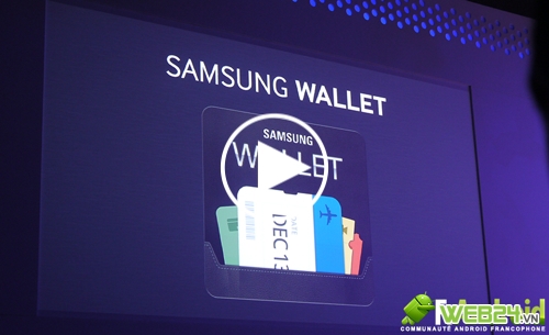 Samsung giới thiệu Wallet, dịch vụ giống Passbook của Apple
