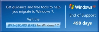 Microsoft đếm ngược ngày khai tử Windows XP 