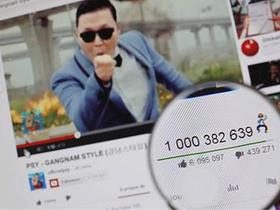 Gangnam Style lập kỷ lục một tỷ lượt xem trên Youtube