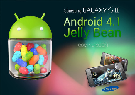 Samsung sẽ nâng cấp Galaxy S II và Galaxy Note lên 4.1.2 Jelly Bean vào đầu năm 2013 