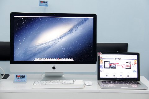 iMac 2012, màn hình, 27 inch, apple, Intel, Core i7, Magic Mouse, Wireless Keyboard