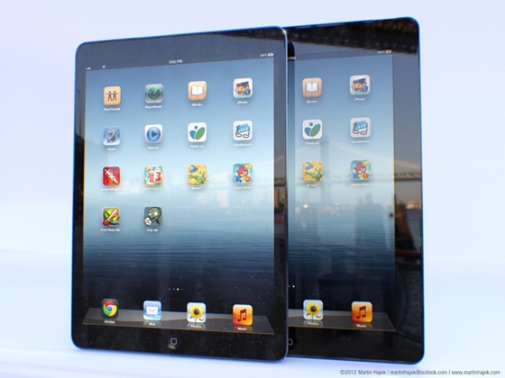 Apple, concept, iPad thế hệ 5, iPad Mini, iPad 5, iPad 4, iPad 3, thiết kế, cổng kết nối Lightning, iPad Retina