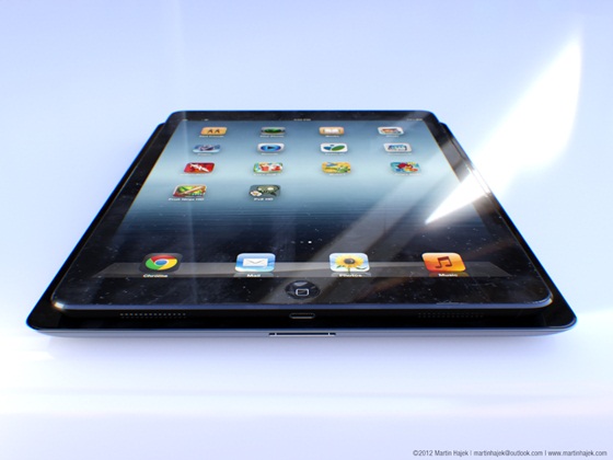 Apple, concept, iPad thế hệ 5, iPad Mini, iPad 5, iPad 4, iPad 3, thiết kế, cổng kết nối Lightning, iPad Retina