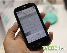 Lộ diện smartphone 3G dùng màn hình đen trắng